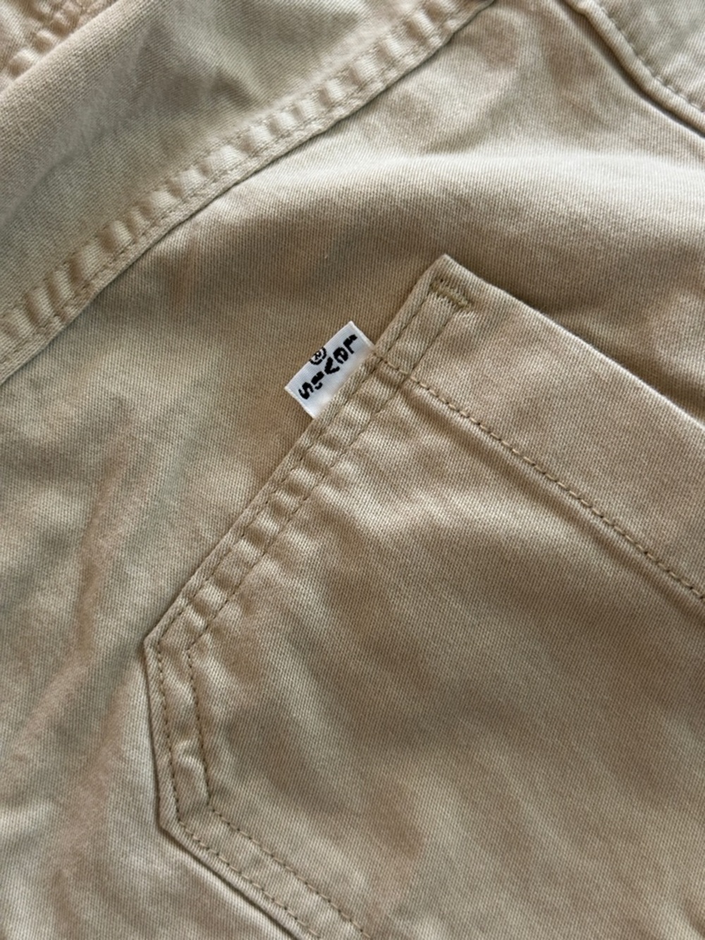 Levi's Women's Khaki Utility Chinos - Light Tan - Picture 6 of 6